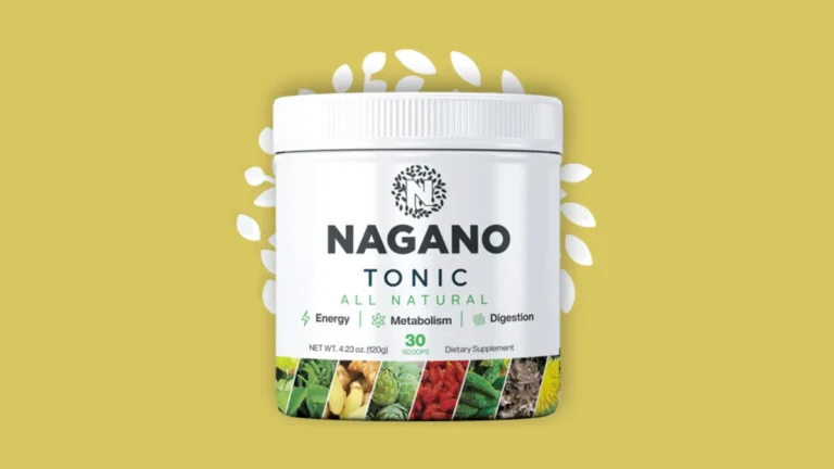 Bottle of Nagano Tonic dietary supplement